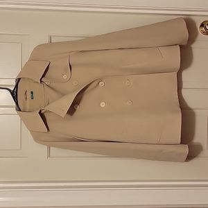 Benetton khaki lightweight jacket